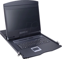VALUE 26990163 - 19 Zoll KVM Konsole, 17" TFT mit Tastatur FR