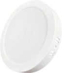 LUXULA LX300273 - LED Aufbau Downlight, rund, wei&szlig;, 24W, IP44, 2400lm, CCT