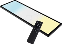 LX-5820-CCT-SW - LED Aufbaupanel mit Fernbedienung, schwarz