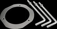 DEKO 930731 - Betonanker f&uuml;r Serie Faro, L&auml;nge: 144 mm, Breite: 2 mm, H&ouml;he:...