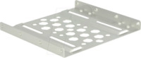 DELOCK 21289 - Aluminium Einbaurahmen 2.5 zu 3.5 silber