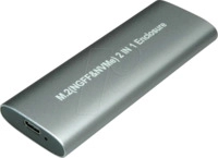 VALUE 16994132 - Externes M.2 NVMe SSD Geh&auml;use mit USB 3.1