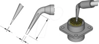 JBC C245-771 - L&ouml;tspitze C245 Sondertypen, C245771/1,0 mm, mei&szlig;elform,...