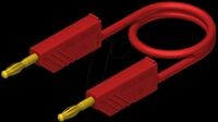 MLN 150 25 AU RT - Messleitung, 2,5 mm&sup2;, 1,5 m, rot, vergoldet