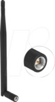 DELOCK 12616 - Antenne LPWAN 863 MHz - 928 MHz SMA Stecker 1,64 dBi mit Kippgel