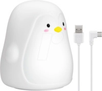 GB 61648 - Nachtleuchte Pinguin, Akku, RGB