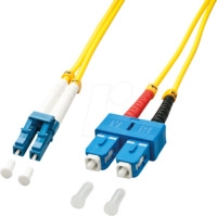 LINDY 47471 - Kabel LWL LC/SC OS2 9/125&micro;m 2 m