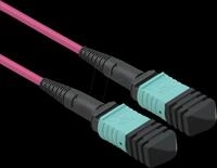VALUE 21991102 - LWL Kabel, MPO, OM4, 50/125 &micro;m, violett, 5 m