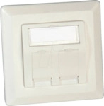 ROLINE 25168579 - Modulaufnahme f&uuml;r Keystones, 2-fach