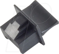 SHVP BS08-010211 - RJ-45&nbsp;Staubschutz, VE10, schwarz
