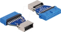 DELOCK 66233 - USB 3.0 Pfostenbuchse auf intern Key A Buchse