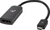 N CCGB64353BK02 - Adapter USB C > 1x DP, 8K@30 Hz, 20 cm