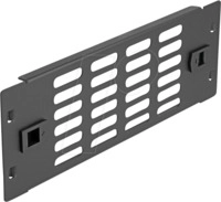 DELOCK 66986 - 10" Panel, L&uuml;ftungsschlitze, 2 HE, schwarz