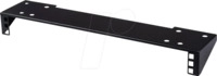 VALUE 26990410 - 19" Halterung, 1HE, schwarz
