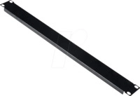 ROLINE 26210258 - 19" Blindplatte, 1 HE, schwarz