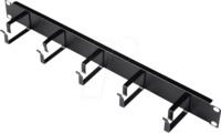 ROLINE 26210263 - 19" Rangierpanel, 1 HE, schwarz