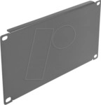 DELOCK 66662 - Blindabdeckung 10", 3 HE, schwarz