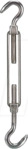 VEL GSSA1 - Spanner aus Edelstahl, 2 Haken