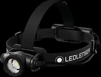 LEDLENSER 503221 - Stirnleuchte, H7R Black, 500 lm, Black, Akku