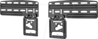 GOOBAY 80341 - TV Halterung 43" - 100", 60 Kg, Wandabstand 7,5 mm