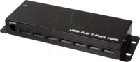 LOGILINK UA0318 - USB 2.0 7 Port Industrie-Hub