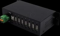 EXSYS EX1179HMVS - USB 2.0 7-Port Industrie-Hub, 7x A, 15 kV ESD