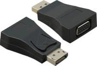 VALUE 12993156 - DisplayPort Adapter, DP Stecker auf VGA Buchse