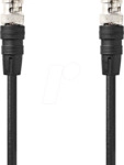N CVGL01000BK50 - BNC-Videokabel, BNC-Stecker <> BNC-Stecker, 5.00m, Rund