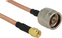 DELOCK 88896 - WLAN Kabel, N Stecker, SMA Stecker