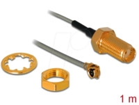 DELOCK 89919 - SMA Buchse Einbau > MHF&reg; I Stecker