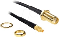 DELOCK 88580 - WLAN Kabel, SMA Einbaubuchse, MMCX Stecker