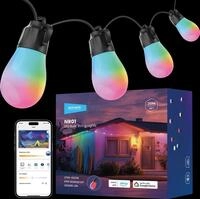 NEEW NR01-30 - Smart Light, LED Lichterkette, au&szlig;en, RGBW, 30 m