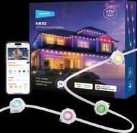 NEEW NR02-45 - Smart Light, LED Lichterkette, au&szlig;en, RGBCW, 45 m