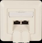 EFB ET-25211.2V1 - RJ45-Datendose Cat.6, rechts/links, Unterputz, 2x RJ45