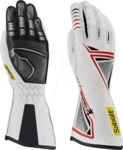 SAB G39 WS M - Sabelt G39 Simracing Handschuhe - Gr&ouml;&szlig;e M, wei&szlig;