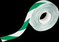 DURABLE 1726131 - Bodenmarkierungsband, gr&uuml;n/wei&szlig;, 50mm x 30 m