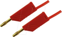 MLN 200 25 AU RT - Messleitung, 2,5 mm&sup2;, 2,0 m, rot, vergoldet