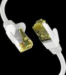 EFB EC020200024 - Patchkabel, Cat.6a, S/FTP PiMF, 7,5 m, wei&szlig;