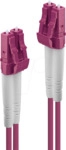 LINDY 46341 - Kabel LWL LC/LC OM4 50/125&micro;m 2 m