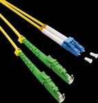 ROLINE 21159513 - LWL Patchkabel, LSH-APC Duplex / LC Duplex, OS2, 9/125 &micro;m, gelb,