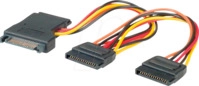 ROLINE 11031041 - SATA Stecker > 3x SATA Buchse, Strom, 0,3 m