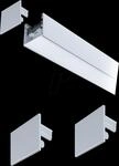 PLM 98625 - Linion Endkappe, Chrom matt, 2er-Pack
