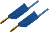 MLN 50 25 AU BL - Messleitung, 2,5 mm&sup2;, 0,5 m, blau, vergoldet