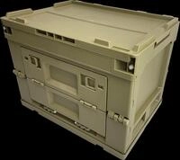 BS 32499 - Klappbox, Multibox, Outdoorbox, Kunststoff PP, Gr&ouml;&szlig;e M