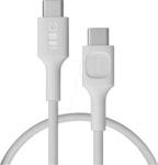 GC KAB100PS30SW - Daten-/ Ladekabel USB C-Stecker > C Stecker, 100 W, 0,3 m,...