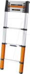 BATAVIA 7064582 - Teleskopleiter aus Alu, bis 2,93 m, max. 150 Kg