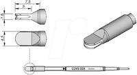 JBC C245009 - L&ouml;tspitze C245 Sondertypen, C245009/4,5 x 1,8 mm, f&uuml;r QFP, gerad