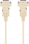 GOOBAY 50549 - D-SUB Kabel, 1:1, 9-pol., Stecker/Stecker, 2,0 m