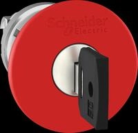 ZB4BS944 - Not-Aus-Schalter, Frontelement, Harmony XB4, 22mm, rot