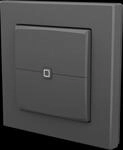 HMIP UDI-PB2-A - Universal Dimmeraufsatz - Taster, anthrazit